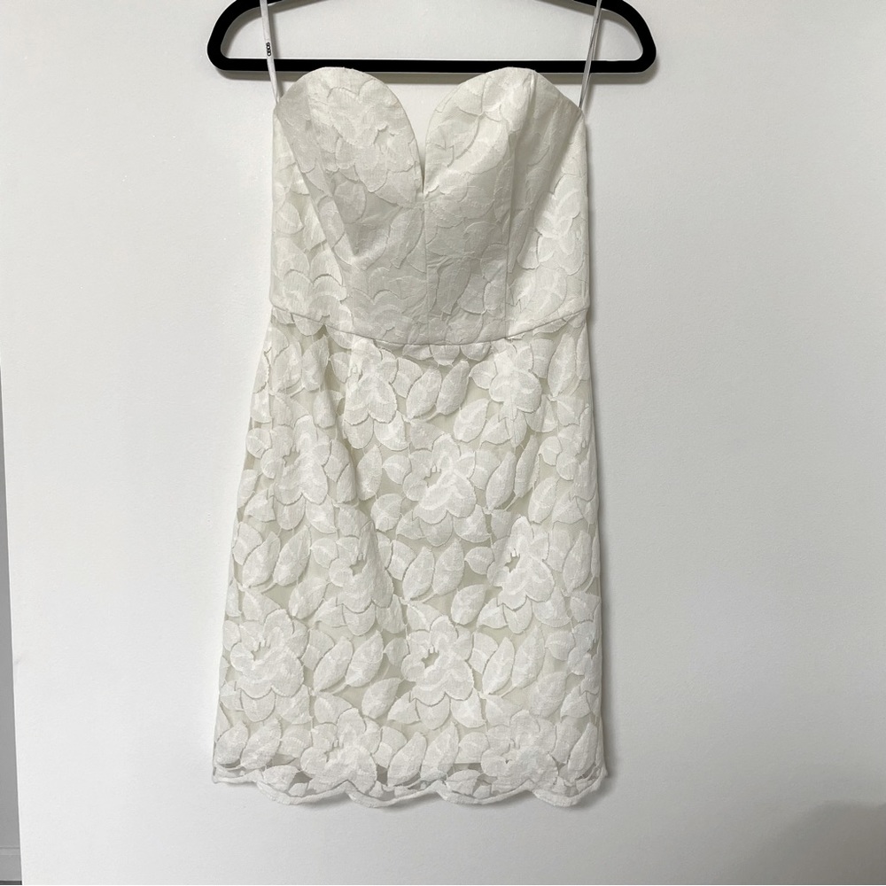 ASOS White Floral Mini Dress